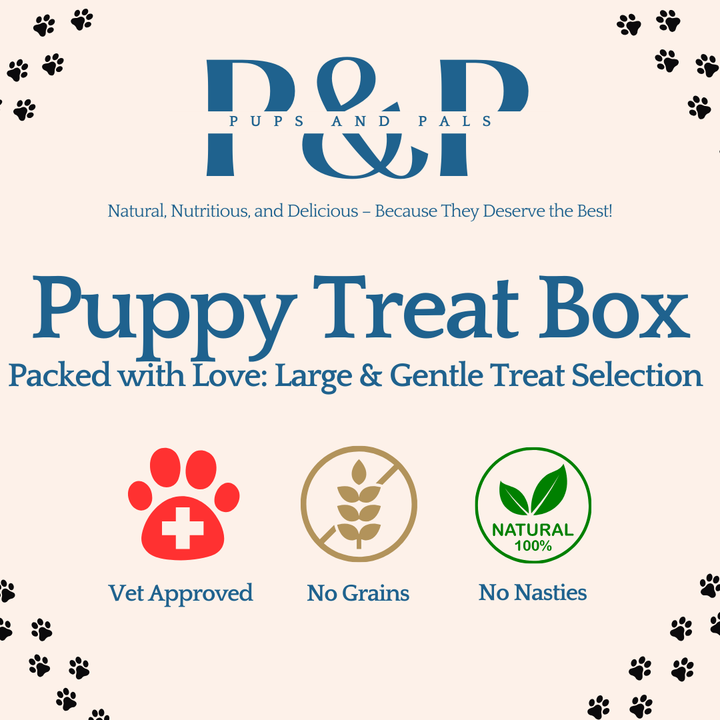 Puppy Natural Treat Box | 15 to 50 Gentle Options!