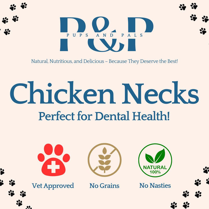 Chicken Necks Dog Treats | 100g to 1kg Selection