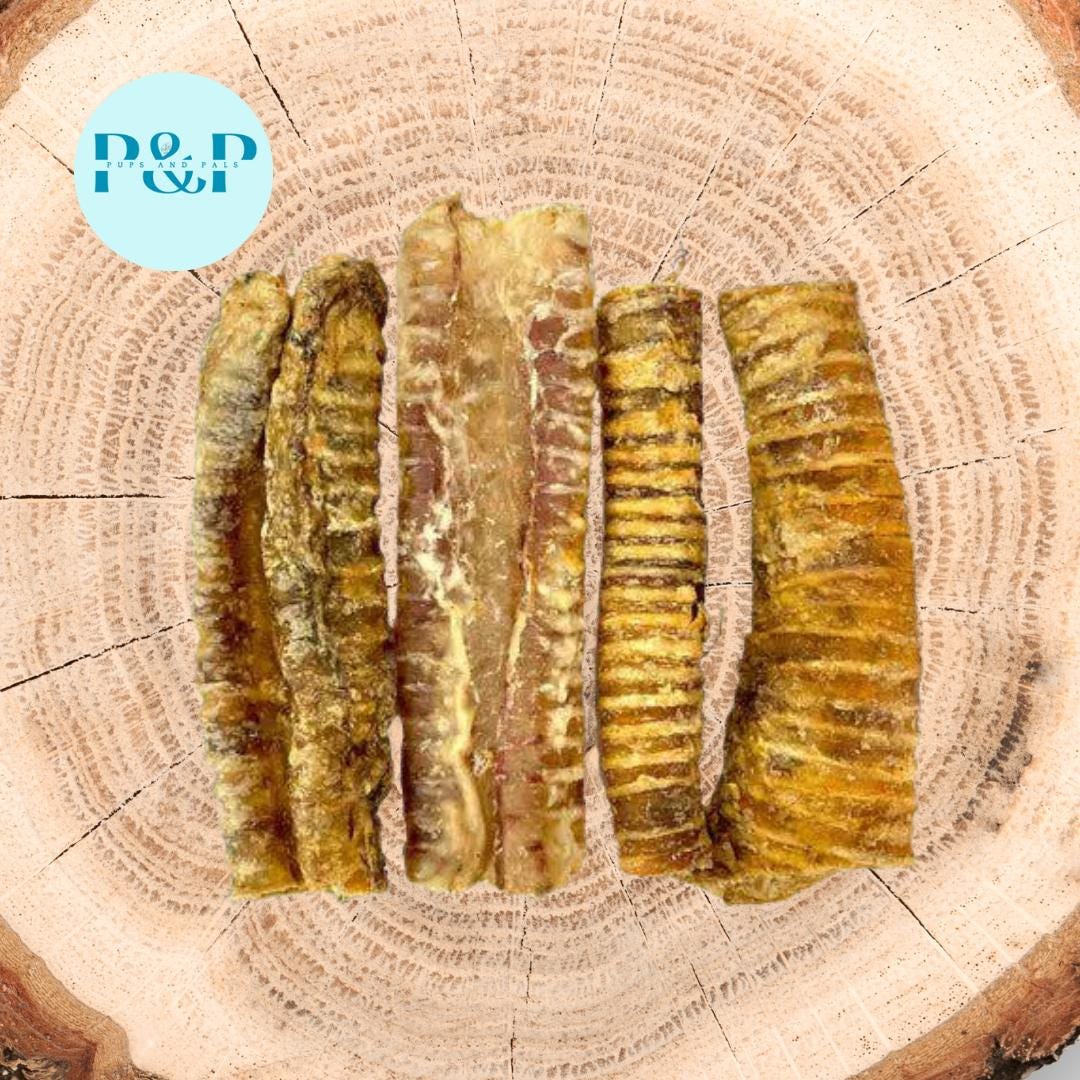 Cut Beef Trachea Dog Treats | 200g to 2kg Selection